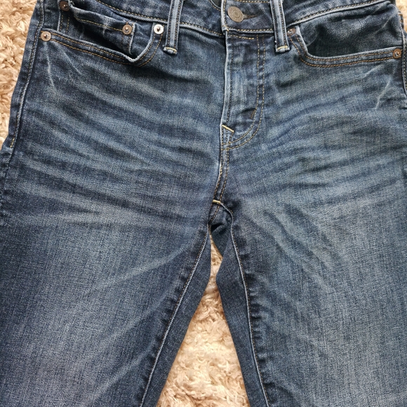 American Eagle Outfitters Dark Blue Skinny Jeans - Picture 6 of 11